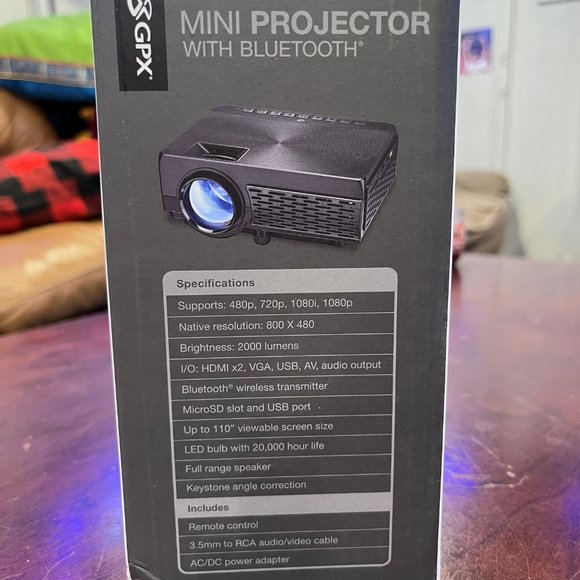 GBX LED Mini Projector NWT - Picture 2 of 2